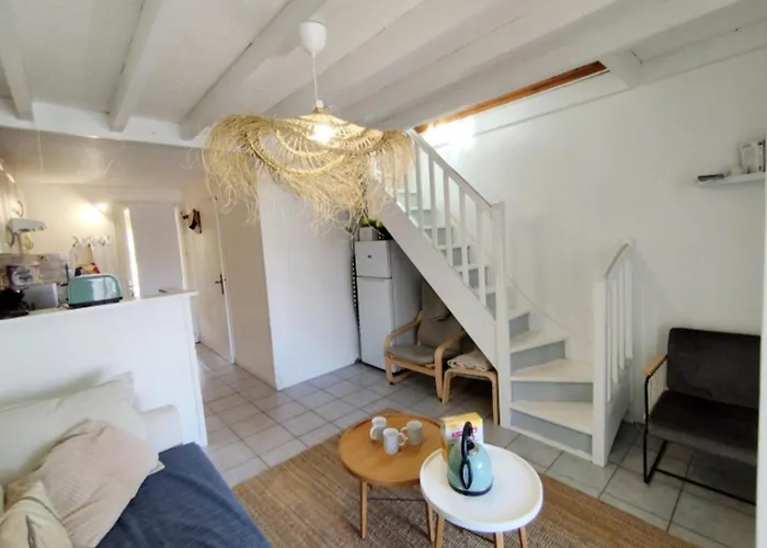 T3 Mezzanine Avec Climatisation - 6 Personnes - Parking - Saint-pierre-la-mer - Fr-1-795-60 *