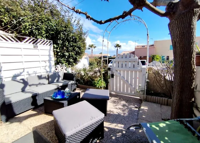 Villa T3 Mezzanine Avec Climatisation - 6 Personnes - Parking - Saint-pierre-la-mer - Fr-1-795-60 Fleury (Aude)