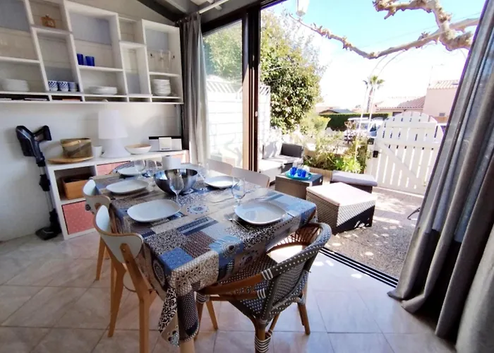 Villa T3 Mezzanine Avec Climatisation - 6 Personnes - Parking - Saint-pierre-la-mer - Fr-1-795-60